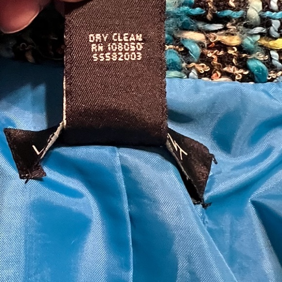 Lane Bryant tweed jacket multi colored Size 16 - Picture 7 of 10